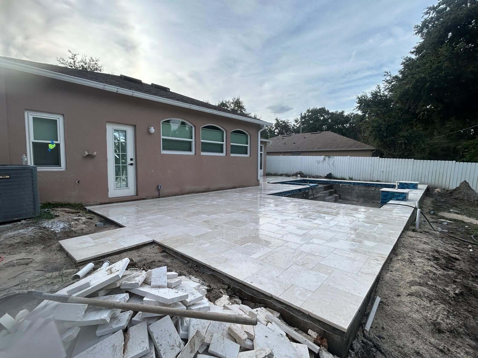 Tampa Bay paver project photo